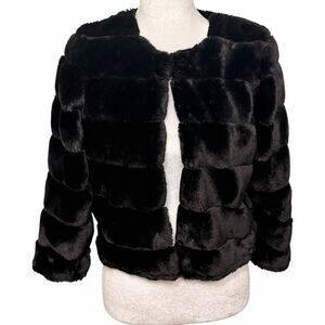 Calvin-klein Women's Black and Brown Jacket
